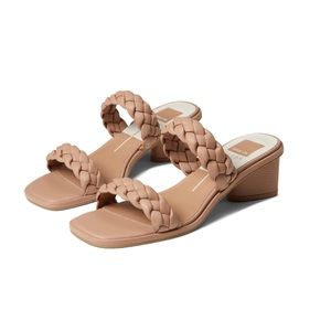 Dolce Vita ronin braided tan heels sandals size 9